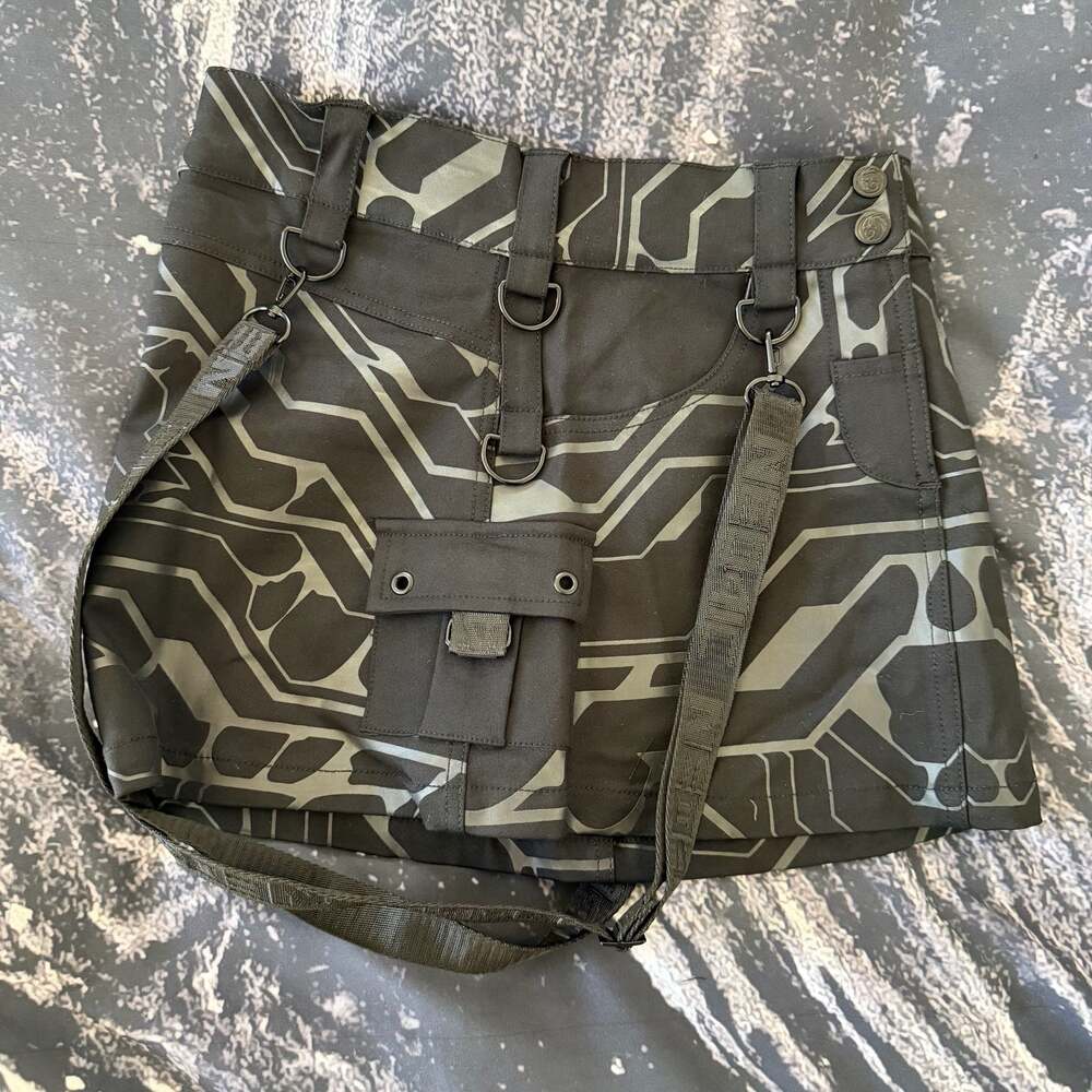 Neo4ic EVE4 Cyberpunk Mini Cargo Skirt - Picture 5 of 10